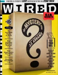 JJ Abrams Plays Editor for May Issue 17.05 of Wired Magazine