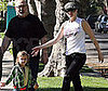 Photo of Gwen Stefani and Kingston Rossdale Out at Her Parents' House
