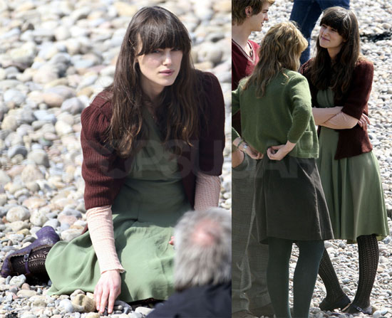 Keira On Set