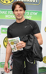 True Blood's Stephen Moyer Plays the New Gold's Gym Cardio Fitness Game for the Wii