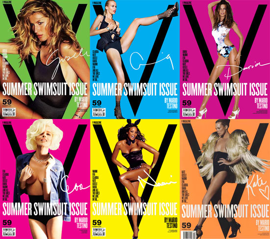 Which Supermodel's V Magazine Swimsuit Issue Cover Is Your Favorite? Which Supermodel's V Magazine Swimsuit Issue Cover Is Your Favorite?