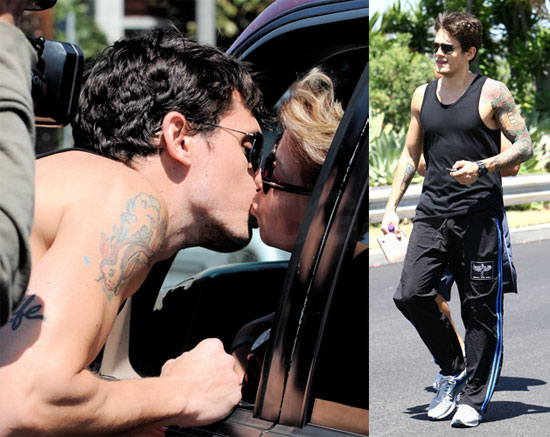 John Mayer Working Out