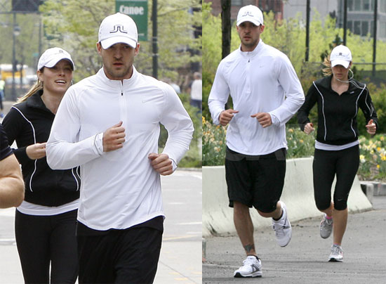 Justin and Jessica Go For a Jog