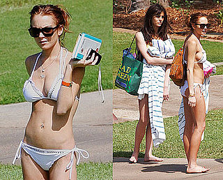 Photos of Lindsay Lohan in a Bikini in Hawaii