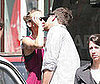 Photo of Joshua Jackson kissing Diane Kruger Kissing in Paris