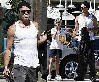 Photos of Ryan Phillippe and Ava Phillippe at Noah's Bagels in LA
