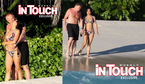 Salma Hayek on Her Honeymoon