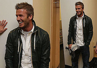 Photos of David Beckham at Manchester United Game in London