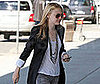Photo Slide of Dakota Fanning Leaving Vancouver and the New Moon Set