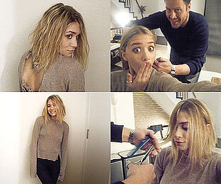Photos of Ashley Olsen Getting Her Hair Cut for June's Marie Claire