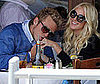 Photo Slide of Heidi Montag and Spencer Pratt Eating at the Ivy