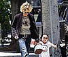Photo Slide of Meg Ryan Picking Up Her Daughter Daisy From School