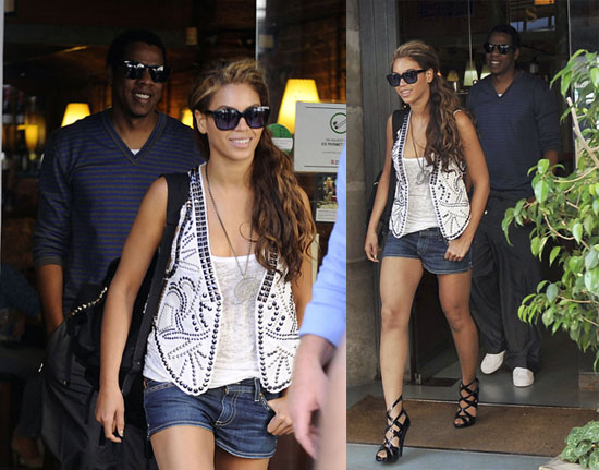 Jay-Z and Beyonce 