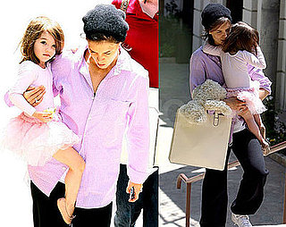 Photos of Katie Holmes and Suri Cruise Leaving a Dance Class in LA
