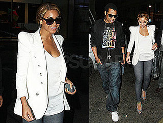 Photos of Beyonce Knowles Out with Jay-Z and Solange in London