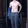 Pattinson Shirtless Kissing Kristen Stewart