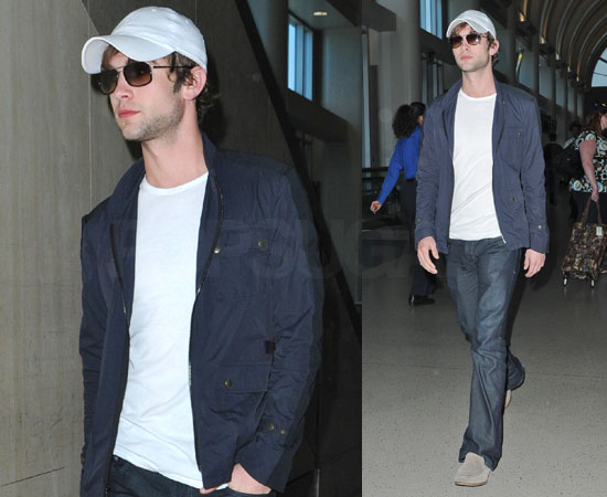 Chace Crawford Leaving LAX