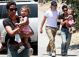 Photos of Halle Berry, Gabriel Aubry and Nahla Aubry Out in LA