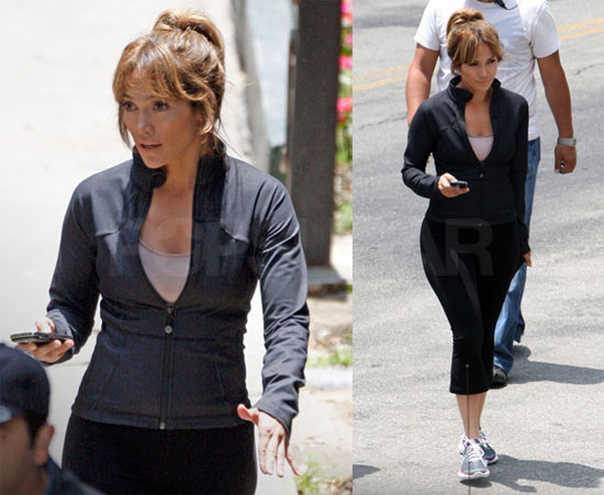 Jennifer Lopez Back On Set