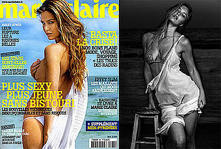 Bikini and Topless Photos of Bar Refaeli in Marie Claire May 2009 France Issue