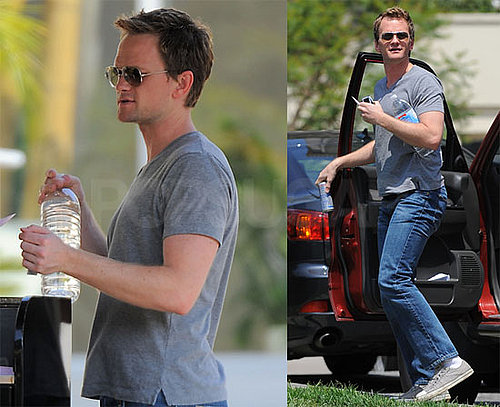 Photos of Neil Patrick Harris Heading to the Gym in LA
