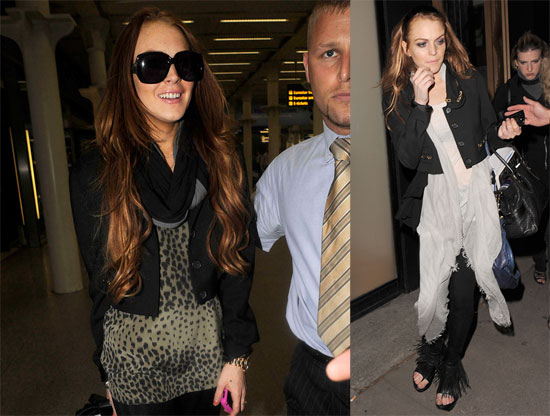 Lindsay Lohan in London