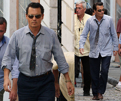 Photos of Johnny Depp Filming The Rum Diary 2009-06-03 11:30:00
