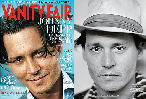Photos and Quotes From Johnny Depp of Public Enemies in Vanity Fair