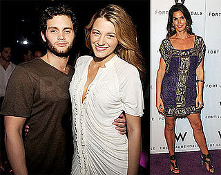 Photos of Blake Lively, Penn Badgley, Cindy Crawford at the Opening of the W Hotel in Florida