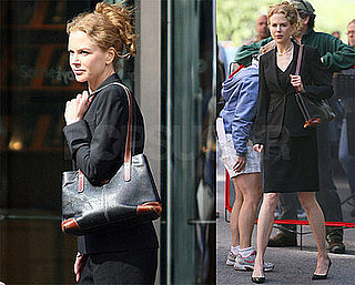 Photos of Nicole Kidman on the Set of Rabbit Hole in Queens