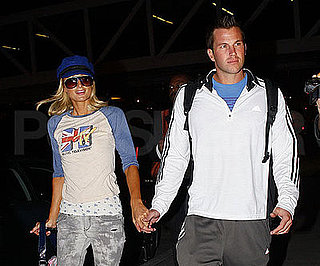 Photo Slide of Paris Hilton and Doug Reinhardt Arriving in NYC