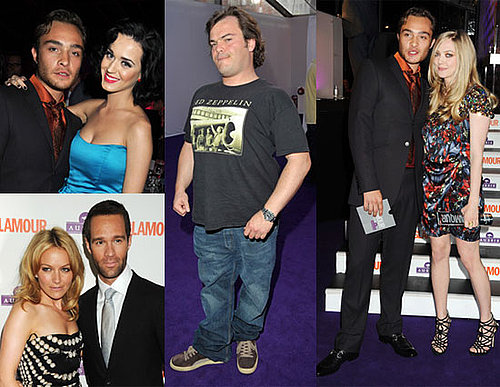 Photos of Ed Westwick, Katy Perry, Jack Black and Becki Newton at the 2009 Glamour UK Women of the Year Awards