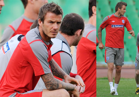 David Beckham in London