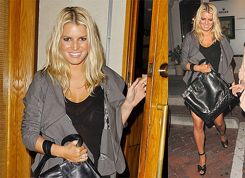 Photos of Jessica Simpson at Nobu with Tina Simpson