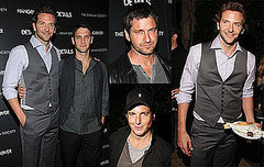 Photos of Bradley Cooper, Justin Bartha, Gerard Butler at a Screening of The Hangover in NYC
