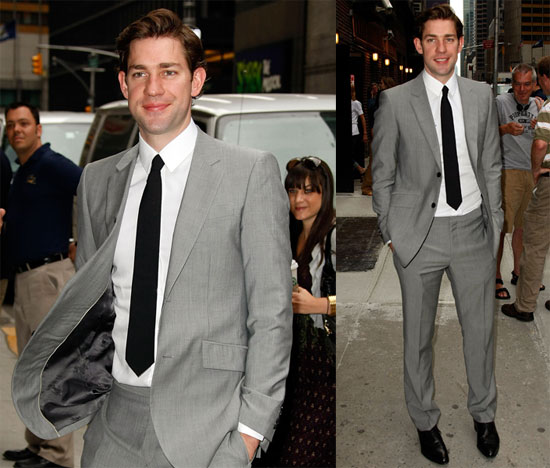 John Krasinski on Letterman