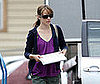 Photo Slide of Rachel McAdams Filming Morning Glory