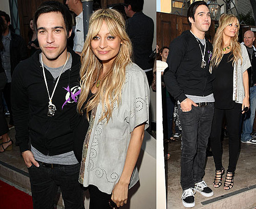 Photos of Nicole Richie and Pete Wentz at Combined House of Harlow and Clandestine Industries Show