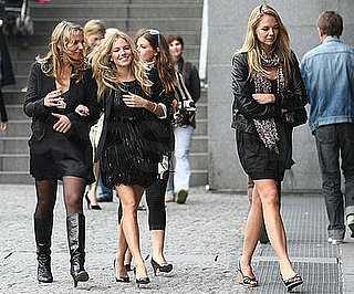Photo Slide of Sienna Miller With Friends in Paris