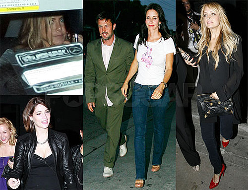 Photos of Jennifer Aniston, Nicole Richie, Courteney Cox, Sheryl Crow at Omnipeace Stamp Out Violence Event