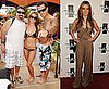 Bikini Photos of Audrina Patridge With Her Father and Brother at Tao in Las Vegas