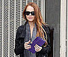 Slide Photo of Lindsay Lohan Running Errands in LA