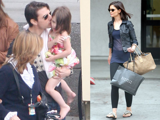 Katie, Tom and Suri