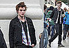 Robert Pattinson Filming Remember Me in NYC