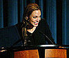 Photo Slide of Angelina Jolie at World Refugee Day at the National Geographic Society in Washington DC