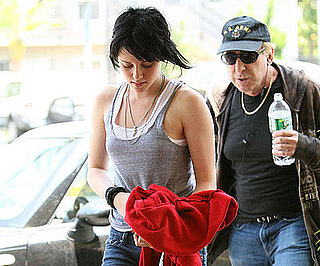 Photo Slide of Kristen Stewart in Burbank Working on The Runaways