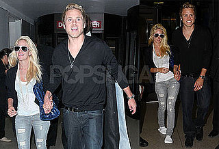 Photos of Heidi Montag and Spencer Pratt Arriving at LAX