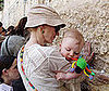 Photo Slide of Naomi Watts With Son Samuel Schreiber at the Wailing Wall in Jerusalem