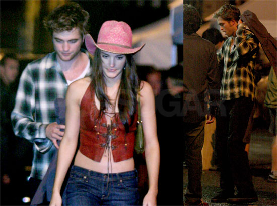 Robert Pattinson Filming Remember Me in NYC