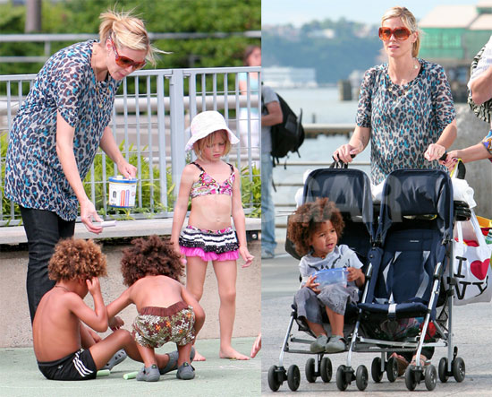 Heidi and The Kids in NYC